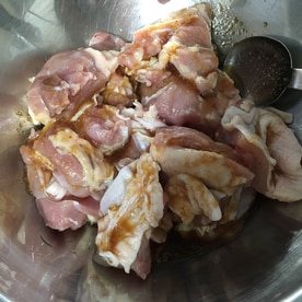 青森の味 スタミナ源たれで鶏唐揚げ 漬け置くだけ レシピ 作り方 By Balletmom 楽天レシピ